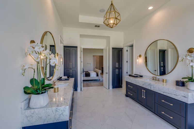 Luxury Bathroom with Double Vanities